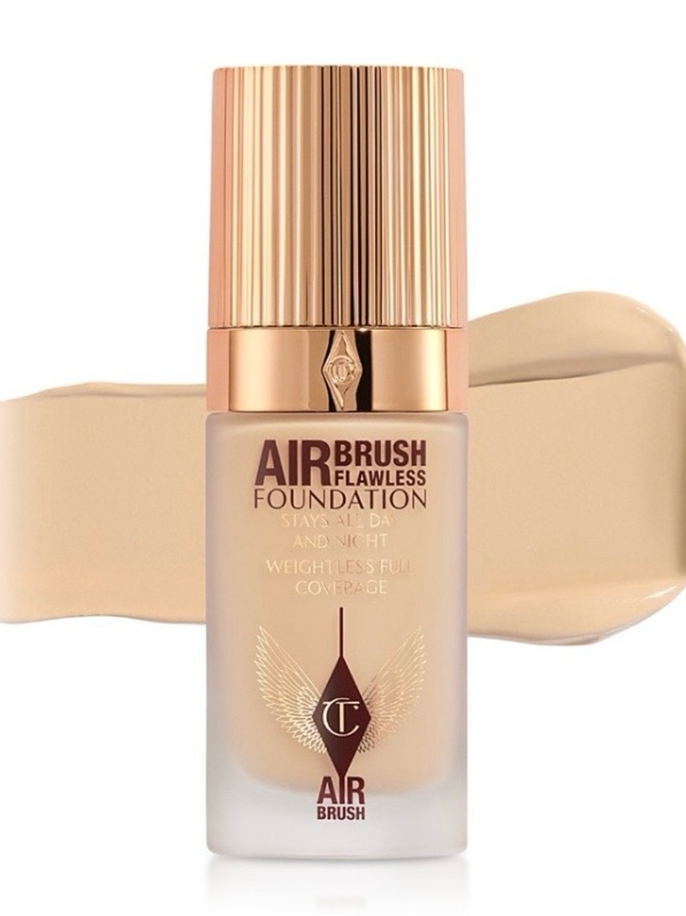 New In Box Charlotte Tilbury Airbrush Flawless Foundation 4 Neutral
